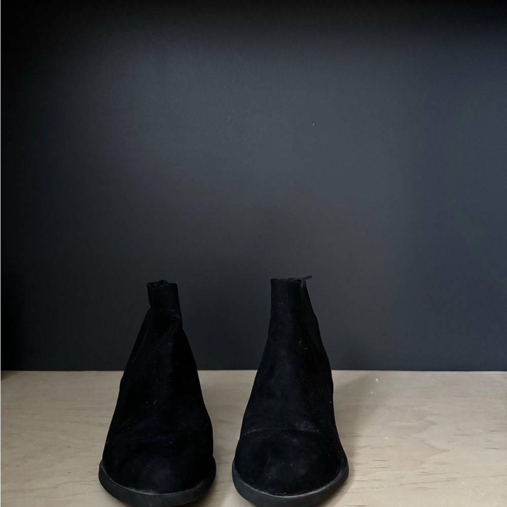 Black Suede Ankle Boots